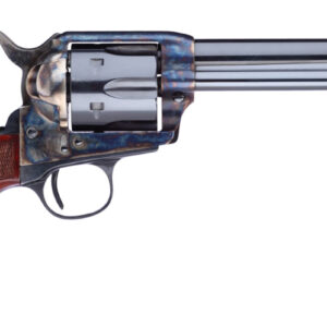 Taylors & Company 555139 1873 Cattleman Gunfighter 45 Colt (LC) 6rd 5.50" Blued Cylinder & Barrel Color Case Hardened Steel Frame Walnut Army Size Grip