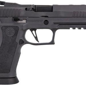 Sig Sauer 320X59LEGIONR2 P320 X-Five Legion 9mm Luger Caliber with 5" Barrel, 17+1 Capacity, Overall Legion Gray Cerakote Finish, Picatinny Rail Frame, Serrated Slide & Legion Gray TXG Grip