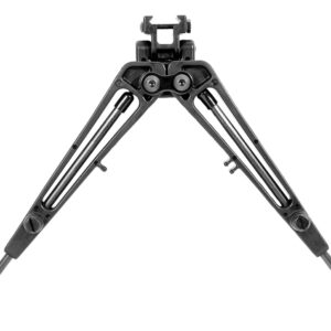 Limbsaver 12601 True-Track Bipod made of Durable Isoplast with Black Finish, Rubber Feet, Sling Stud Attachment, 7-11" Vertical Adjustment & Leg-Lock System