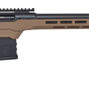 Savage Arms 57563 110 Precision 308 Win 10+1 20", Matte Black Rec/Barrel, Flat Dark Earth Cerakote MDT LSS XL Chassis, Polymer Grip