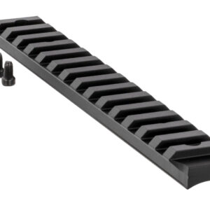 Ruger 90672 Picatinny Rail  Black Anodized Aluminum Fits Ruger American Rifle Long Action