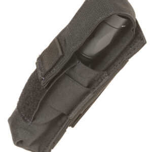 Tacshield T4001BK Suppressor/Light Pouch  Cordura 1000D Nylon Black