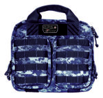 GPS Bags T1413PCG Double +2 Tactical Gray Digital 1000D Nylon Teflon Coating with Visual ID Storage System, Lockable YKK Zippers, MOLLE Webbing & Ammo Storage Pockets Holds UP To 4 Handguns