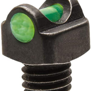 TruGlo TGTG954DG StarBrite Deluxe Bead  Black | Green Fiber Optic Front Sight 2.6mm Threads