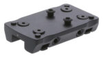TruGlo TGTG8954U1 Universal Shotgun Rib Mounts  Black 4-Post Mounting System