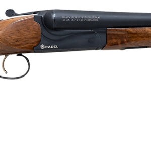 Citadel CITSBS1218 Coach  Compact Frame 12 Gauge Break Open 3" 2rd 18.50" Blued Barrel & Receiver, Walnut Fixed Stock, Ambidextrous