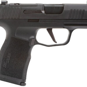 Sig Sauer 365X9BXR3P10 P365X  9mm Luger 10+1 3.10" Black Barrel, Black Nitron Optic Ready/Serrated SS Slide, Black SS Frame w/Beavertail, Black Polymer Grips