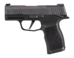 Sig Sauer 365X9BXR3PMS P365X  Micro-Compact 9mm Luger 12+1, 3.10" Black Steel Barrel, Black Nitron Optic Ready/Serrated Stainless Steel Slide, Black Stainless Steel Frame w/Beavertail & Picatinny Rail