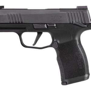 Sig Sauer 365X9BXR3PMS P365X  Micro-Compact 9mm Luger 12+1, 3.10" Black Steel Barrel, Black Nitron Optic Ready/Serrated Stainless Steel Slide, Black Stainless Steel Frame w/Beavertail & Picatinny Rail