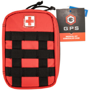 GPS Bags MEDCKITRD Medical Concealed  Red Holds 1 Handgun