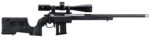 Mdt Sporting Goods Inc 104690BLK XRS Chassis Black Aluminum Core with Polymer Panels, Adj. Cheekrest, M-LOK Forend, Interchangeable Grips, AICS Mag Compatible, Fits Short Action Howa 1500