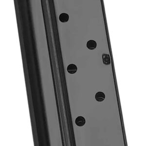 Mec-Gar MGCGOV9LCN 1911 Officer 8rd 9mm Luger, Black Carbon Steel