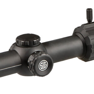 Sig Sauer Electro-Optics SOTM61001 Tango-MSR LPVO (SFP) Black 1-6x24mm 30mm Tube Illuminated BDC6 Reticle Features Throw Lever