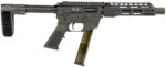 FREEDOM ORDNANCE FX9P8SBM FX-9  9mm Luger 31+1 8" Black Nitride Steel Barrel, M-LOK Handguards, Black Anodized Aluminum Picatinny Rail Receiver, Black SB Mini Brace, AR15 Grip