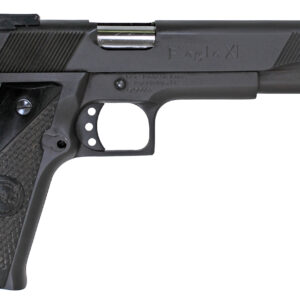 Iver Johnson Arms EAGLEXLDS Eagle XL 45 ACP 14+1 6" Stainless Steel Barrel, Matte Black Steel Serrated Slide, Matte Black Steel Frame w/Beavertail, Black G10 Grip