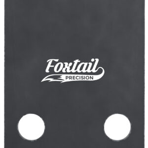 Foxtail Precision 100009 Red Dot Adapter Plate for Optics-Ready Pistol  Black Anodized Glock 43X/48 MOS Springfield Armory OSP