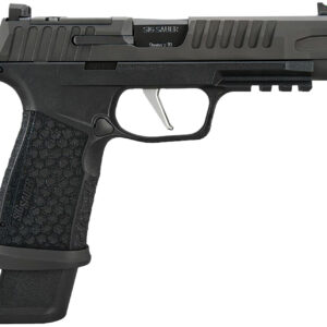 Sig Sauer 365XF9BFO P365 Fuse Compact Frame 9mm Luger 17+1/21+1 4.30" Black Carbon Steel Barrel, Black Nitron Optic Ready/Serrated Stainless Steel & Frame w/Beavertail & Picatinny Rail, Black LXG Grip