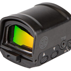 Sig Sauer Electro-Optics SOR21301 Romeo2  Black Anodized 1x30mm 3 MOA Red Dot Reticle Fits Sig Sauer Pistols (PRO RX Footprint), Features Large Shroud