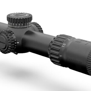 Swampfox Optics WAR16241RL Warhorse  Red 1-6x24mm FFP