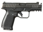Rost Martin RM1CBLKOSP(COMP) RM1C  9mm Luger 17+1 4" Black Compensated Match Grade Barrel, Black Tenifer Optic Ready/Serrated Steel Slide, Black Polymer Frame w/Picatinny Rail, Textured Grip