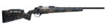 Seekins Precision 0011710291-F Havak PH3 300 PRC 22" Black Fluted Threaded Barrel, Black Picatinny Rail Steel Receiver, Adj Cheek Riser Woodland Shadow Synthetic Stock