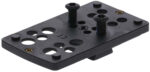 TruGlo TGTG8950C2 Pistol Red Dot Sight Mount  Black Nitride Fortress Steel Trijicon RMR Mount