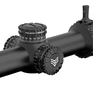 Swampfox Optics ARH11024M Arrowhead  Black 1-10x24mm 30mm Tube Guerrilla Dot MOA Red Reticle
