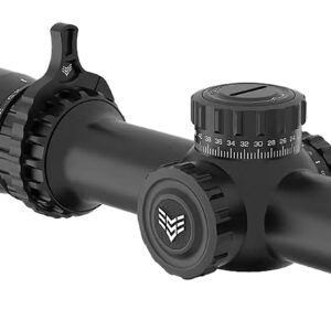 Swampfox Optics THK14241GB Tomahawk II  Black 1-4x24mm 30mm Tube BDC Green Reticle