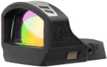 Sig Sauer Electro-Optics SOR02080 Romeo-RS Pro Black 1x31mm 3 MOA Green Dot Reticle