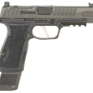 Sig Sauer 365AXGF9BFO P365 Fuse Compact Frame 9mm Luger 17+1 4.30" Black Carbon Steel Barrel, Black Nitron Optic Ready/Serrated Stainless Steel & Frame w/Beavertail & Picatinny Rail, Black AXG Grip