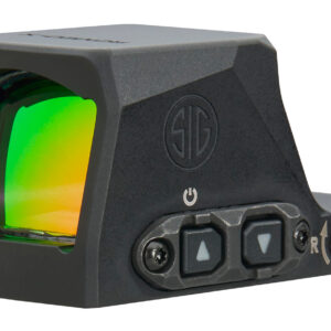 Sig Sauer Electro-Optics SORX1390 Romeo-X Enclosed Pro Black 1x24mm 6MOA Green Dot Reticle RX Footprint Mount