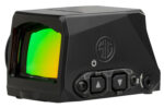 Sig Sauer Electro-Optics SORX1680 Romeo-X Sig-Loc Compact Black 1x24mm 3MOA Green Dot Reticle RX Footprint Mount