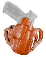 DeSantis Gunhide 002TAA09Z0 Speed Scabbard  OWB Tan Leather Fits S&W Shield X Right Hand