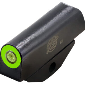 XS Sights TS0003N4G Standard Dot Front Green Tritium Front/Black Oxide Frame, Fits Taurus 605/856