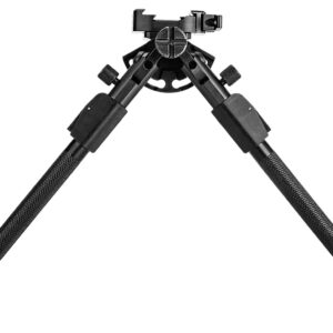 Mdt Sporting Goods Inc 114100BLK CKYE-POD  Black Aluminum/Steel 6-15" High ARCA Mount Single Pull