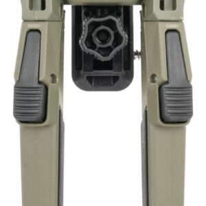 Savage Arms 56451 Sling Swivel Bipod  7.20"-10" High Green Polymer