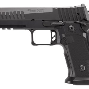 Sig Sauer 211F9GT5 P211 GT5 Full Size 9mm Luger 21+1 5" Black Barrel, Black Nitron Stainless Steel Optic Ready/Serrated Slide & Frame w/Beavertail & Picatinny Rail, G10 Grip Panels, SIGLOC-PRO Footpri