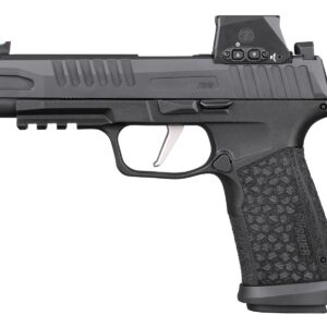 Sig Sauer 365XF9BFORXSL P365 Fuse w/Optic Compact 9mm Luger 21+1 4.30" Black DLC Barrel, Black Nitron Stainless Steel Serrated w/Optic Slide, Black DLC Stainless Steel Frame w/Beavertail & Picatinny R