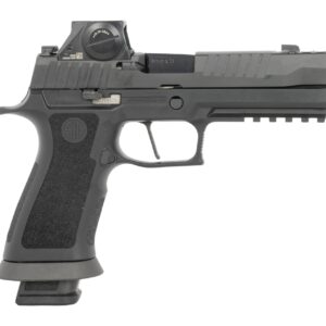 Sig Sauer 320XF9MODRXSL P320 M.O.D. Full Size 9mm Luger 21+1 3.90" Black Barrel, Matte Black DLC Stainless Steel Ported/Serrated w/Optic Slide, Black Stainless Steel Frame w/Picatinny Rail ,M.O.D. X F