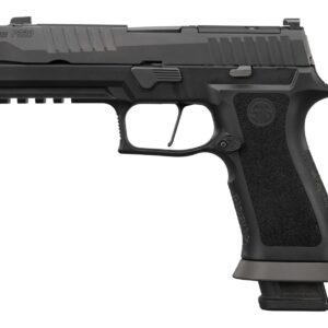 Sig Sauer 320XF9MOD P320 M.O.D. Full Size 9mm Luger 21+1 3.90" Black Barrel, Matte Black DLC Stainless Steel Optic Ready/Ported/Serrated Slide, Black Stainless Steel Frame w/Picatinny Rail, M.O.D. X F