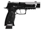 Sig Sauer 320SXGF9CWRES10 P320 SXG Reserve Full Size Frame 9mm Luger 10+1 3.90" Black Barrel, High Polish DLC Stainless Steel Integrated Compensator/Optic Ready/Serrated Slide & Frame w/Beavertail & P