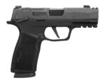 Sig Sauer 365XCA9COMPMS P365 XMacro COMP Compact 9mm Luger 17+1 3.10" Black Barrel, Black Nitron Stainless Steel Integrated Compensator/Optic Ready/Serrated Slide, Black Stainless Steel Frame w/Beaver