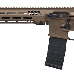 Sig Sauer R516G3556N16BBRZ 516 G3 5.56 NATO 30+1 16" Black Threaded Barrel, Bronze Cerakote Aluminum Receiver w/Picatinny Rail, M-LOK Handguard, Magpul DT Black Polymer Stock, AR Compatible Reduced An