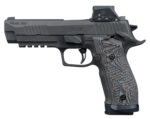 Sig Sauer 226X59XTMSAORXSL P226 XFive Extreme 9mm Luger 20+1 5" Bull Barrel, Black Nitron Stainless Steel Serrated w/Optic Slide, Black Nitron Stainless Steel Frame w/Beavertail & Picatinny Rail, Cust