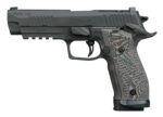 Sig Sauer 226X59XTMSAO P226 XFive Extreme Full Size 9mm Luger 10+1 5" Bull Barrel, Black Nitron Stainless Steel Optic Ready/Serrated Slide & Frame w/Beavertail & Picatinny Rail, Custom Hogue G10 Piran