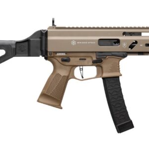 GRAND POWER STRIBOG SP9A3 9MM SUB PISTOL SBT BRACE FDE