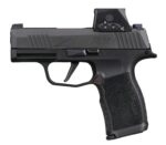 Sig Sauer 365X9BXR3RXSL10 P365X w/Optic Micro-Compact 9mm Luger 10+1 3.10" Black Barrel, Black Nitron Stainless Steel Serrated w/Sig ROMEO-X SIG-LOC Reflex Sight, Black Stainless Steel Frame w/Accesso