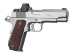 Ed Brown  Kobra Carry w/Optic 45 ACP 7+1 4.25" Stainless Steel Barrel, Serrated w/Optic Slide & Frame, G10 Grip, Trijicon RMRcc 3.25 MOA Sight, Right Hand