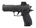 Sig Sauer 226X9RXSL10 P226 w/Optic Full Size 9mm Luger 10+1 4.40" Black Bull Barrel. Matte Black DLC Stainless Steel Serrated w/Optic Slide. Black Anodized Alloy Frame w/Picatinny Rail. Black Hogue G1