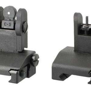 JE MACHINE TS-PS7B         FLIP UP F/R SIGHTS POLY